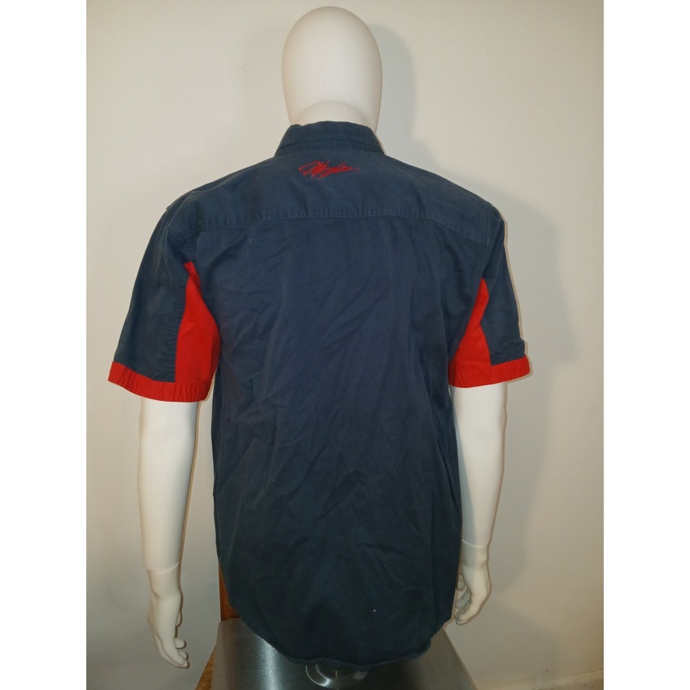 Winners Circle Jeff Gordon Dupont Motorsports Embroidered Button Down Shirt L - Picture 2 of 8